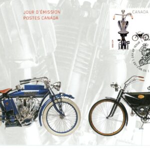 Canada OFDC#2646 - Motorcycles (2013) $1.26
