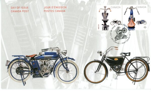 Canada OFDC#2646 - Motorcycles (2013) $1.26