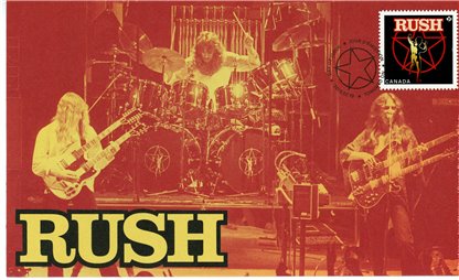 Canada FDC#2657 - Rush (2013) P (63¢)