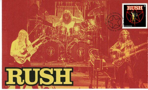 Canada FDC#2657 - Rush (2013) P (63¢)