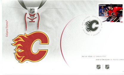 Canada FDC#2674 - Calgary Flames (2013) 63¢