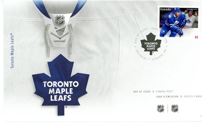 Canada FDC#2676 - Toronto Maple Leafs (2013) 63¢