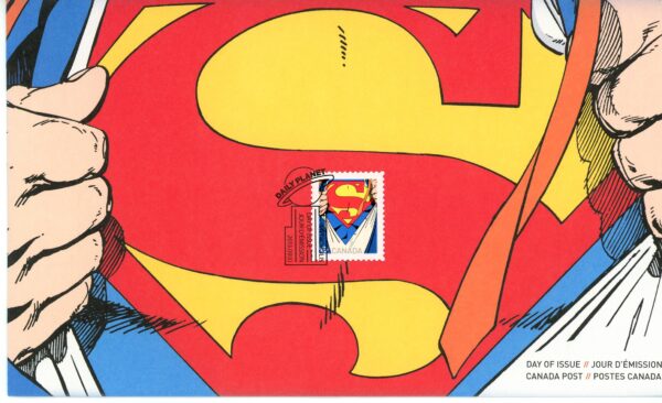 Canada FDC#2678 - Superman #1 (1939) (2013) P (63¢)