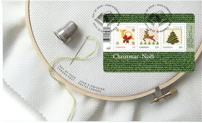 Canada FDC#2687 - Christmas Craft (2013) $3.58