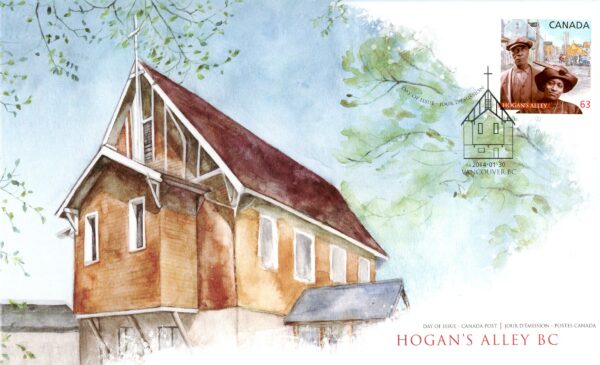 Canada FDC #2703 - Hogan's Alley (Vancouver, BC) (2014) 63¢