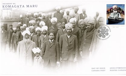Canada FDC#2732 - Sikhs, Komagata Maru (2014) $2.50