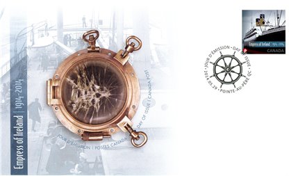 Canada FDC#2745 - RMS Empress of Ireland (2014) P (85¢) - Image 2