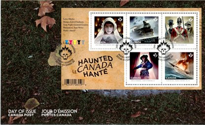 Canada FDC#2748 - Haunted Canada (2014) $4.25