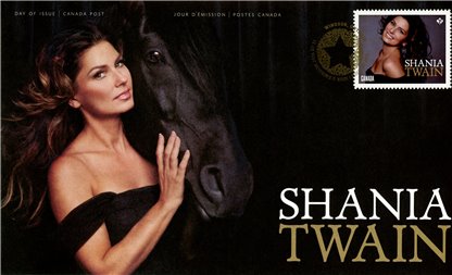 Canada FDC#2768 - Shania Twain (2014) P (85¢) - Image 2