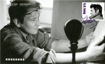 Canada FDC#2770 - k.d. lang (2014) P (85¢) - Image 2