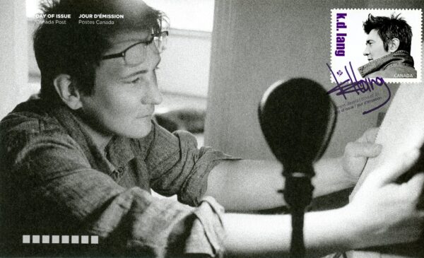 Canada FDC#2770 - k.d. lang (2014) P (85¢) - Image 2