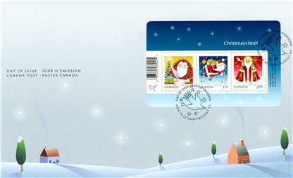 Canada FDC#2796 - Santa (2014) $4.55