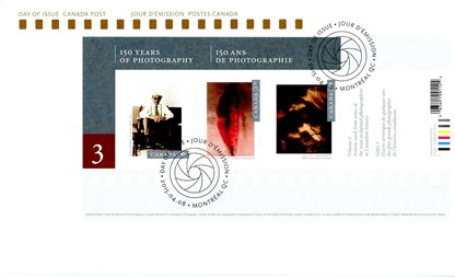 Canada FDC#2814 - Canadian Photography (2015) $4.20 - Image 2