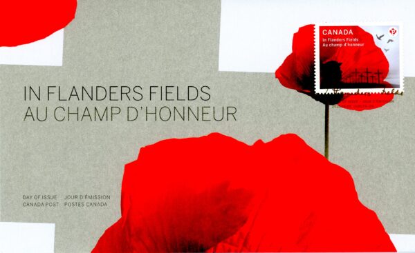 Canada FDC#2836 - In Flanders Fields (2015) P (85¢) - Image 2