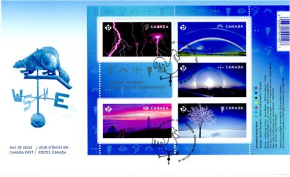 Canada FDC#2838 - Weather Wonders (2015) $4.25 - Image 2
