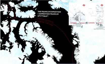 Canada FDC#2852a - The Franklin Expedition (2015) P (85¢)