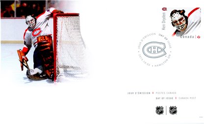 CANADA FDC#2867 (2015) - Ken Dryden - Montreal Canadiens