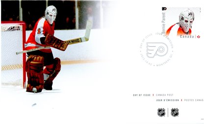 CANADA FDC#2871 (2015) - Bernie Parent - Philadelphia Flyers