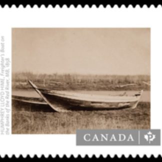 Canada Stamp #2906i - Freighter's Boat on the Banks of the Red River (2016) P (85¢)