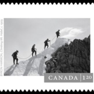 CANADA STAMP #2909 "Climbing Mt. Habel" by Byron Harmon (c. 1909)
