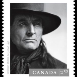 CANADA STAMP#2910i "Grey Owl (Archibald Belaney)" by Yousuf Karsh (1936)
