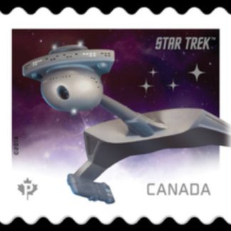 CANADA STAMP#2914ii (2016) - Klingon Battle Cruiser - Star Trek DIE CUT