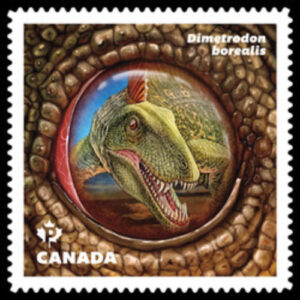 CANADA STAMP#2926i (2016) - Dimetrodon Borealis Dinosaur