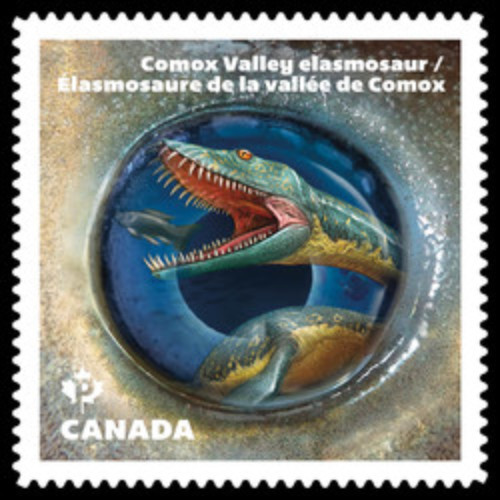 CANADA STAMP#2928i (2016) - Comox Valley Elasmosaur Dinosaur