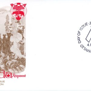 Canada FDC#576 - Kutchin Ceremonial Costume (1975) 8¢