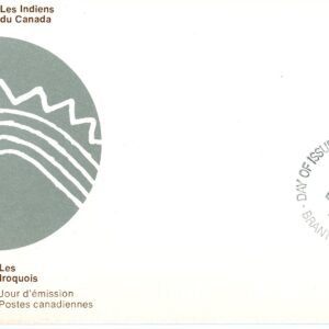 CPO Canada FDC#581 - Iroquoian Couple (1976) 10¢