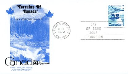 Canada FDC#597 - Polar Bears (1972) 25¢ - Image 2