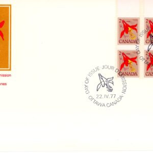 Canada FDC#707 - Western Columbine (1977) 2¢