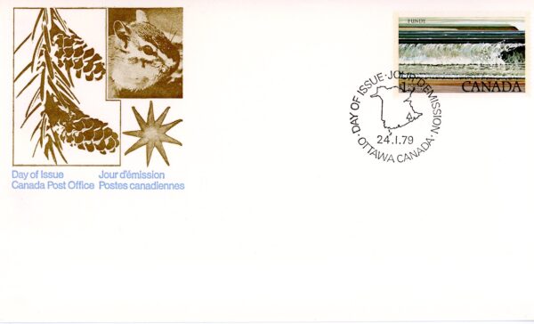 Canada FDC#726 - Fundy National Park (1979) $1 - Image 2