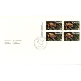 Canada FDC#732 - Eastern Cougar (1977) 12¢ PB