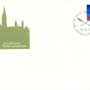 Canada FDC#740 - Peace Tower (1977) 25¢