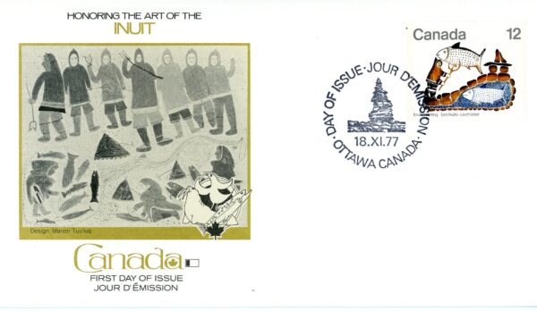 Canada FDC#749 - Fisherman's Dream (1977) 12¢ - Image 2