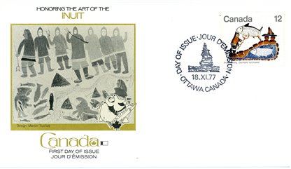 Canada FDC#749 - Fisherman's Dream (1977) 12¢