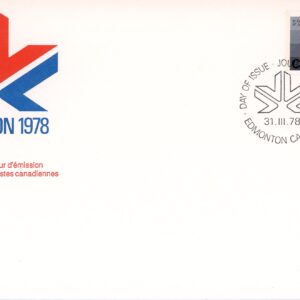 Canada FDC#757 - Games' Emblem (1978) 14¢