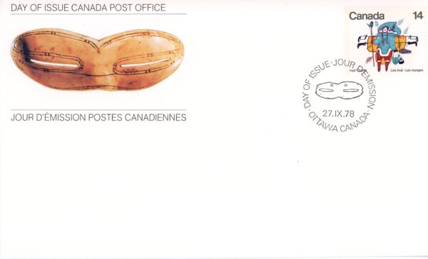 Canada FDC#769 - Woman Walking (1978) 14¢