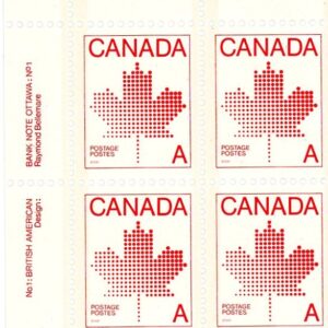 Canada Stamp #907 - Maple Leaf (1981) A(30¢)