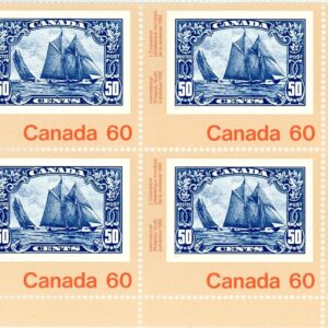 Canada PB#913 - Bluenose (No. 158) (1982) 60¢