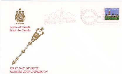 SENATE OF Canada FDC#925 - Parliament Buildings (1985) 34¢