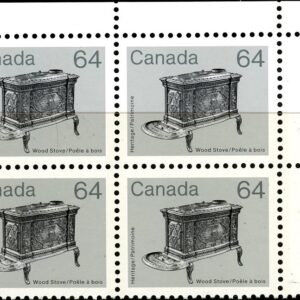 Canada PB#932i - Wood Stove (1984) 64¢