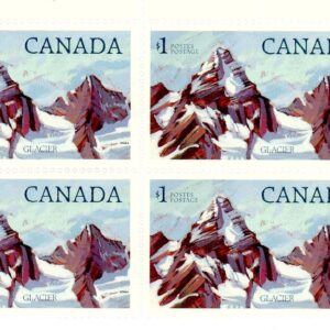 Canada PB#934iii - Glacier National Park (1985) $1 Plate 2