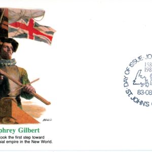 Canada FDC#995 - Sir Humphrey Gilbert (1983) 32¢