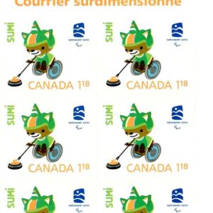 Canada Stamp #2312a - Sumi (2009) 6 x $1.18 BOOKLET #398