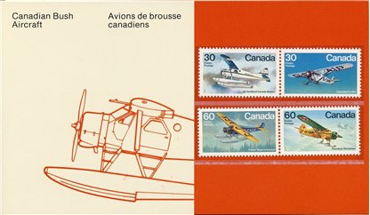 Canada Post - Thematic Collection #20 - Canadian bush Aircraft (1982)
