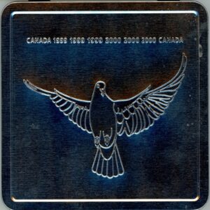 Millennium 1999-2000 Canada Coin & Stamp In Keepsake Box Sc# TC89
