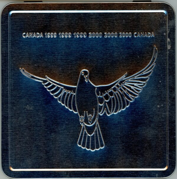 Millennium 1999-2000 Canada Coin & Stamp In Keepsake Box Sc# TC89