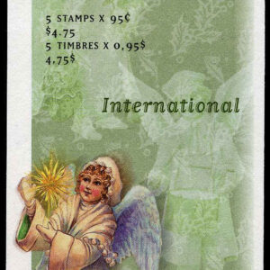 Canada Stamp Booklet - #BK224 Angel with candle (1999) 5 x 95¢